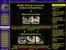 Tablet Screenshot of milburnwedge.com